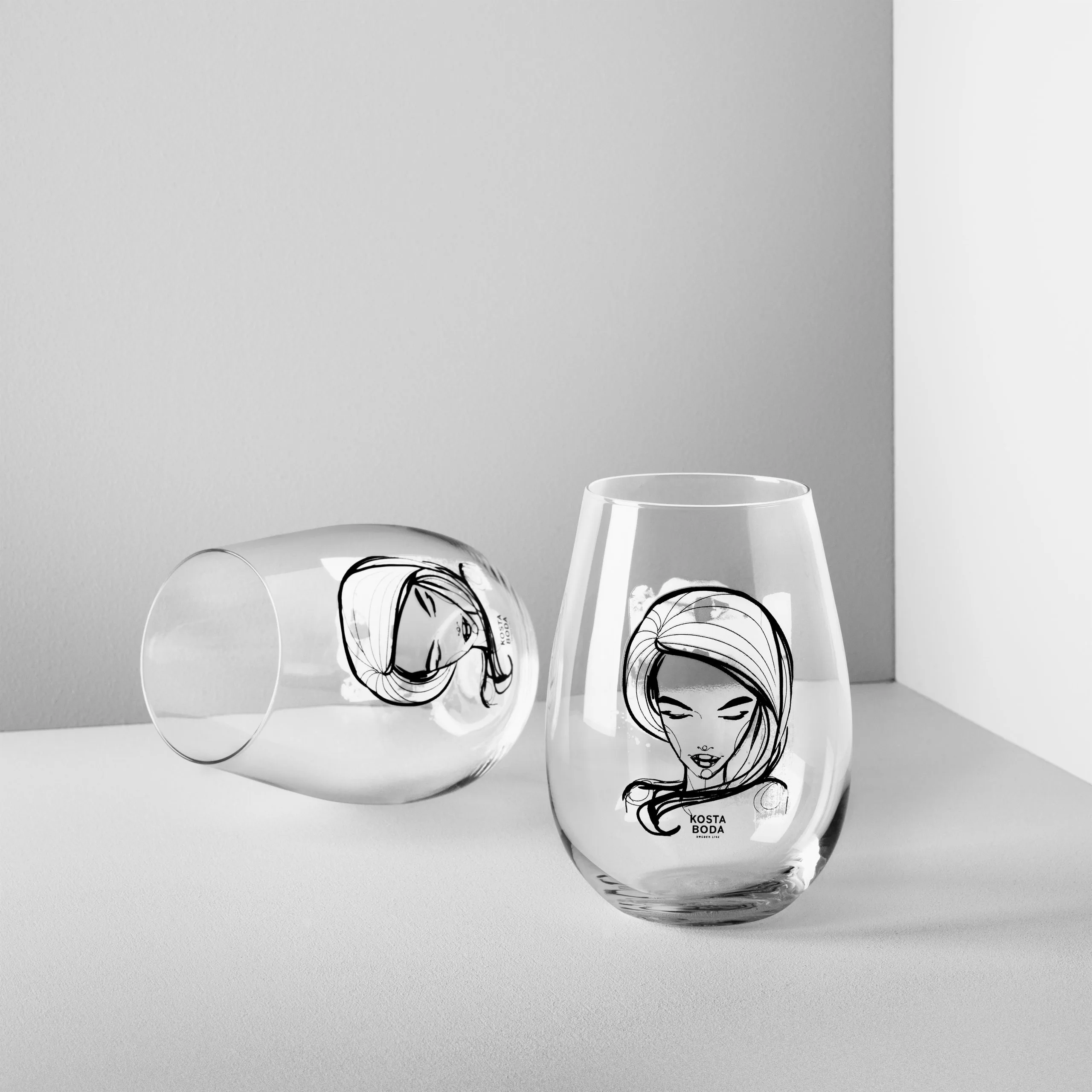 Kosta Boda 2 Vasos All About You 57 Cl 5 Kosta Boda 2 Vasos All About You 57 Cl - Imagen 3