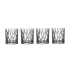 Orrefors 4 Vasos City Old Fashioned