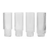 Ferm LIVING 4 Vasos Altos Ripple -Menaje de mesa Ventas p 31545 01 01 d477c93bdc